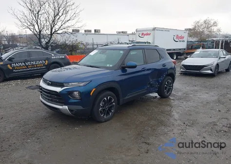 2021 Chevrolet Trailblazer Awd Lt z USA, uszkodzony, nr VIN KL79MRSL1MB114605